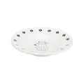 Kerámia tányér rövid orrú macskáknak, fehér 0,2l/15cm