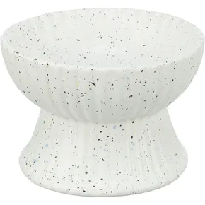 Kerámia tál, emelt, 0,2 l / 13 cm, fehér csíkos