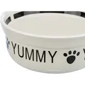 Következő termékkép Kerámia tál YUMMY, fehér/fekete 2,6 l/ o 25 cm