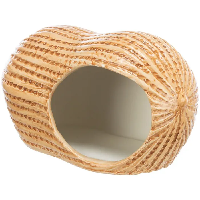Termék főképe Keramický domeček ARAŠÍD (křeček/myš), 17 x 8 x 8 cm, béžová