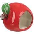 Következő termékkép Kerámiaház APPLE (hörcsög, egér), 13 x 10 x 10 cm, piros