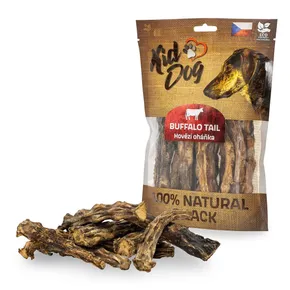 KIDDOG 100% Natural Snack, marhafarok bőr nélkül 12 cm / 200 g