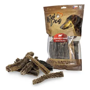 KIDDOG 100% Természetes Snack, marhakabóca (dršťka) 12 cm/ 400 g