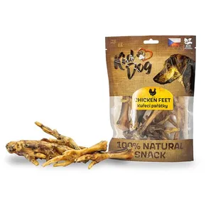 KIDDOG 100% Természetes Snack, csirke lábak "L", 250 g (23-24 db)