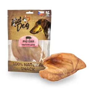 KIDDOG 100% Természetes Snack, sertés fül 1 db
