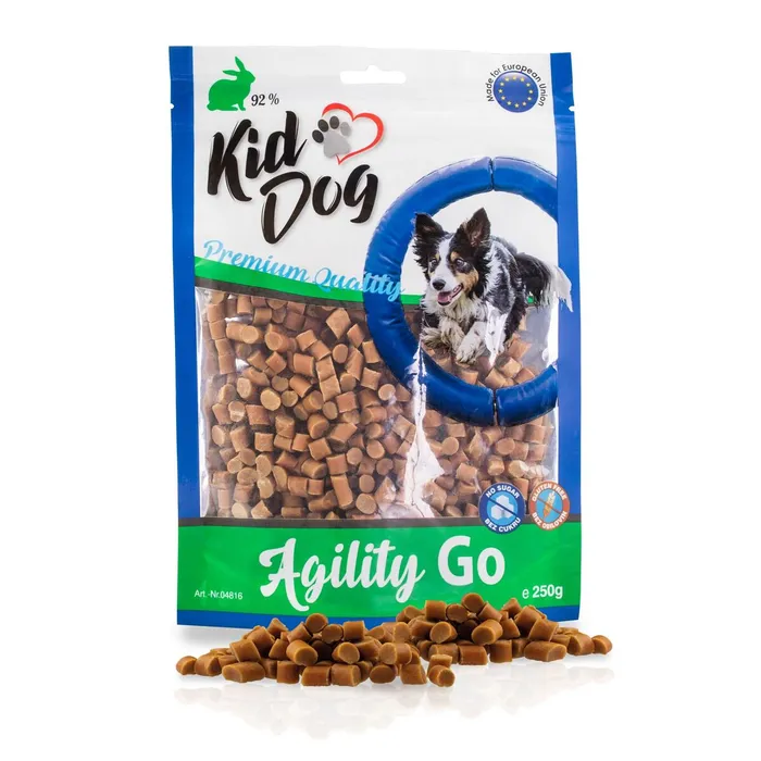 Termék főképe KIDDOG AGILITY GO mini kousky s králíkem 250 g
