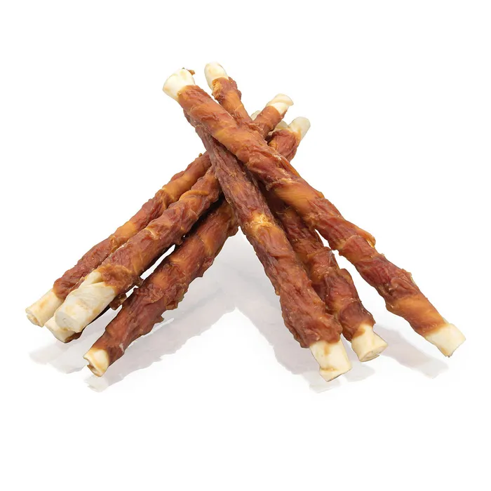 Termék főképe KIDDOG BUFFET kachní masíčko na buvolí tyči 2,4 cm / 28 cm [1 ks]