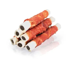 KIDDOG BUFFET ROLLER s kachními prsy 17 cm/60 g, plněný kuřecími játry [1 ks]