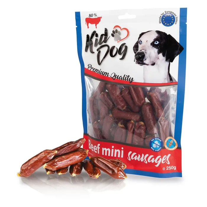 Termék főképe KIDDOG hovězí mini klobásky 250 g