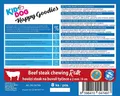 KIDDOG marha steak bivalyrúdon - 20 mm/8 cm 250 g