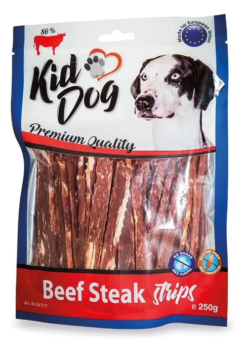 Termék főképe KIDDOG hovězí steak v proužku 250 g