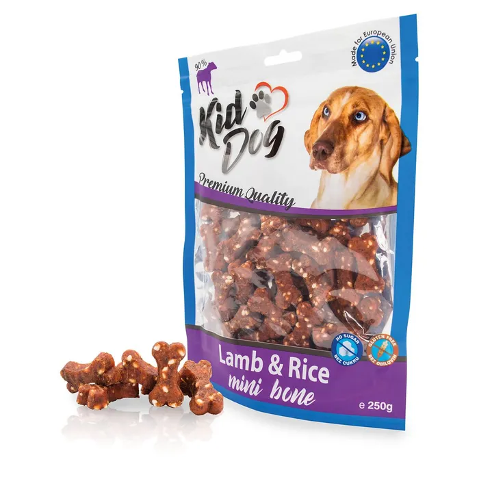 Termék főképe KIDDOG jehněčí maso s rýží MINI kostičky 250 g