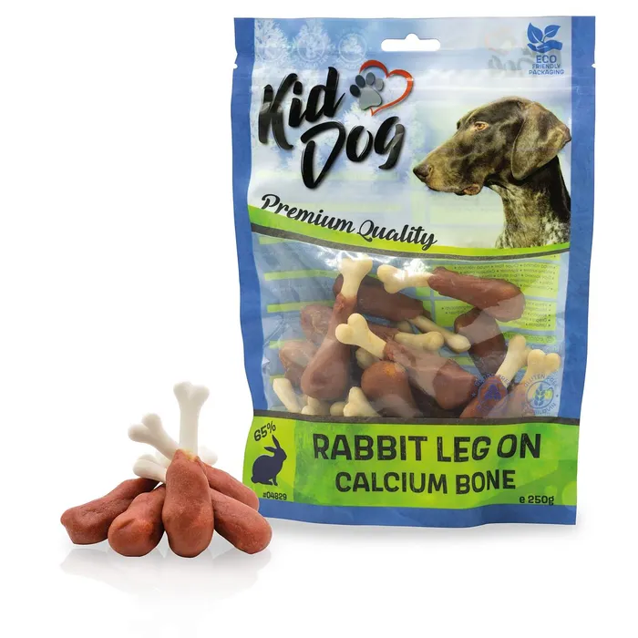 Termék főképe KIDDOG králičí maso na kalciové kostičce 250 g