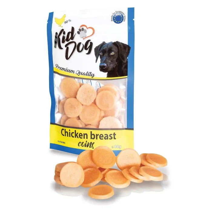 Termék főképe KIDDOG kuřecí mince z kuřecích prsou 80 g