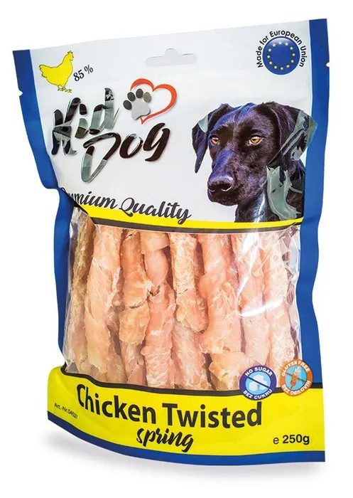 Termék főképe KIDDOG kuřecí prsa ve spirále, měkké masíčko 250 g