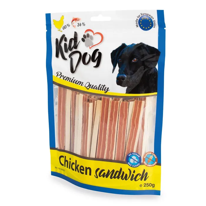 Termék főképe KIDDOG kuřecí sendvič s treskou 250 g