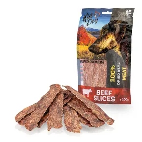 KIDDOG SUPER PREMIUM 100% marhahús szalagban adalékanyagok nélkül 100 g