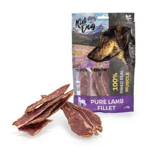 KIDDOG SUPER PREMIUM 100%-os tisztaságú bárányizom adalékanyagok nélkül 70 g