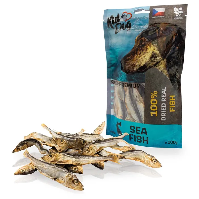 Termék főképe KIDDOG SUPER PREMIUM rybičky - mořské šproty 100 g