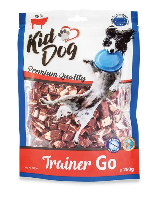 Termék főképe KIDDOG TRAINER GO mini hovězí kostičky 250 g