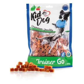KIDDOG TRAINER GO mini kocka nyúllal és áfonyával 250 g