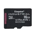 Következő termékkép Kingston memóriakártya Industrial C10, 16 GB, micro SDHC, SDCIT2/16 GB, UHS-I U3 (10. osztály