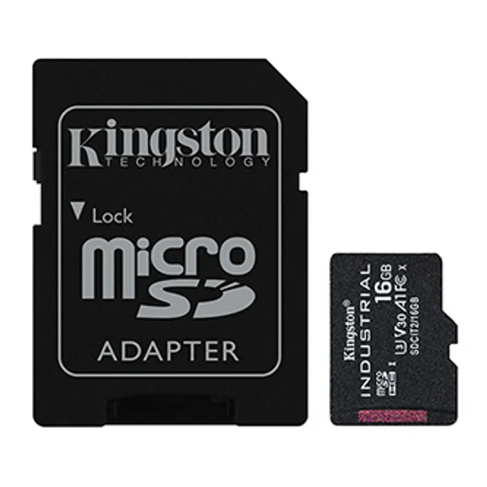 Termék főképe Kingston paměťová karta Industrial C10, 16GB, micro SDHC, SDCIT2/16GB, UHS-I U3 (Class 10