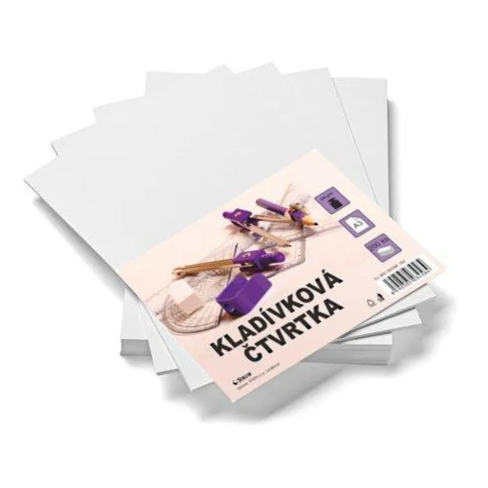 Termék főképe Kladívková čtvrtka A3/200/250g - bílá