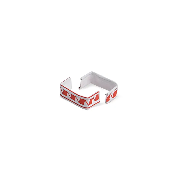 Termék főképe Klipovací pásek (PAP/FE) červeno/bílý 33 x 8 mm [1000 ks]