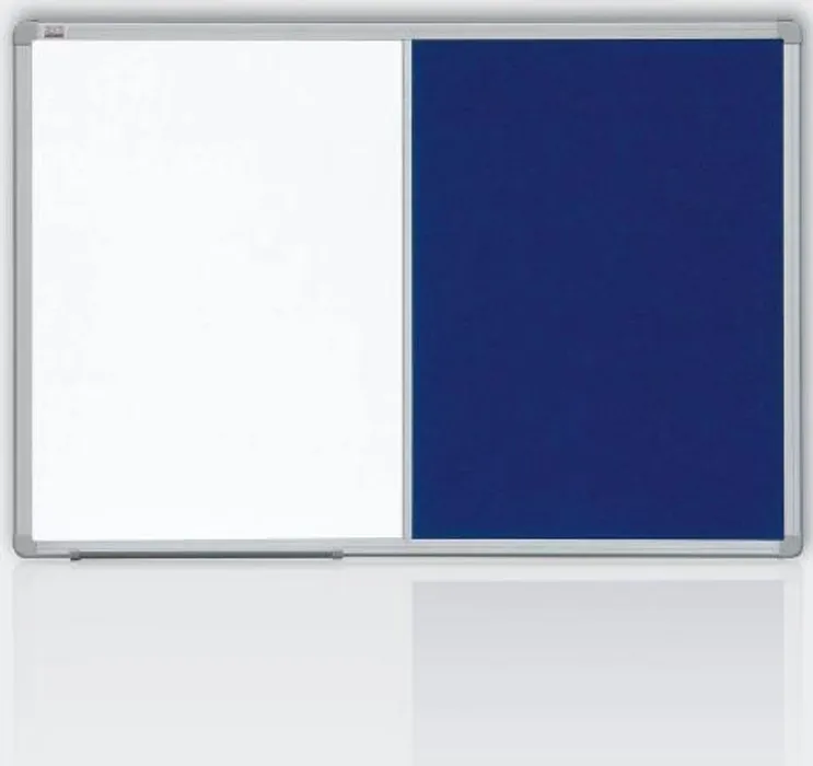 Termék főképe Kombinovaná tabule 90x120 filc šedý/magnet., rám ALU23