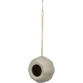 Golyó - kültéri függő adagoló, 15,9 cm, búza-/kukoricakeményítő, szürke