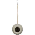 Golyó - kültéri függő adagoló, 15,9 cm, búza-/kukoricakeményítő, szürke