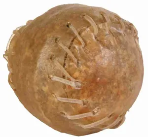 Bivalybőr labda - kitömött nagy 170g/8cm