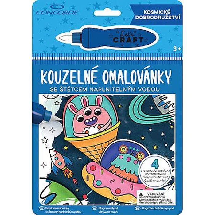 Termék főképe Kouzelné omalovánky CONCORDE, Kosmické dobrodružství