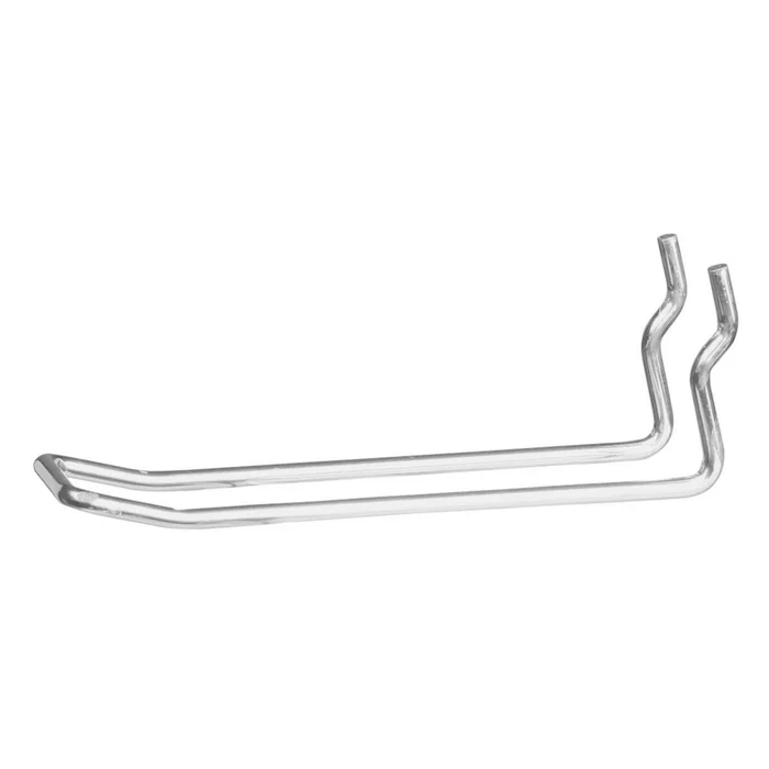 Termék főképe Kovový háček, dvojitý, 10cm , stříbrná