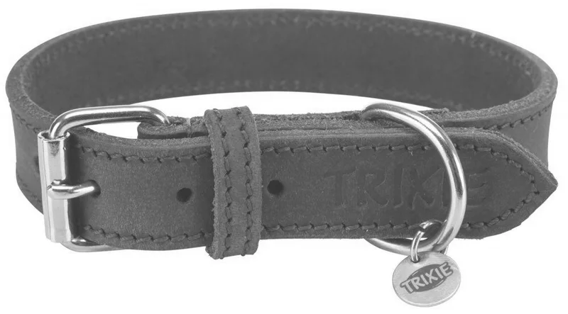 Termék főképe Kožený obojek RUSTIC - tmavě-hnědáL-XL: 57-66cm/30mm