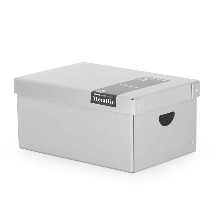 Termék főképe Krabice lamino velká Metallic stříbrná