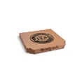 Következő termékkép Pizzadoboz (hullámkarton) kraft 33 x 33 x 3 cm [100 db]