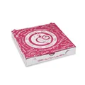Pizzadoboz hullámkarton 20 x 20 x 3 cm [100 db]