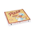 Pizzadoboz hullámkarton 29,5 x 29,5 x 3 cm [100 db]