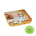 Következő termékkép Pizzadoboz hullámkarton 32 x 32 x 3 cm [100 db]