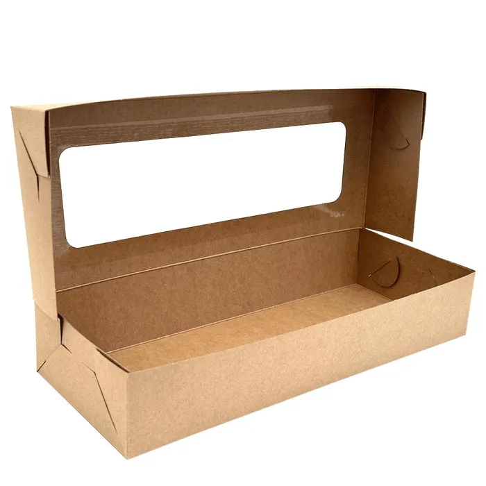 Termék főképe Krabice na z kusky s ok‚nkem 13 x 33 x 6 cm HN·Dµ [50 ks]