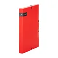 PP doboz gumival A4 Classic piros