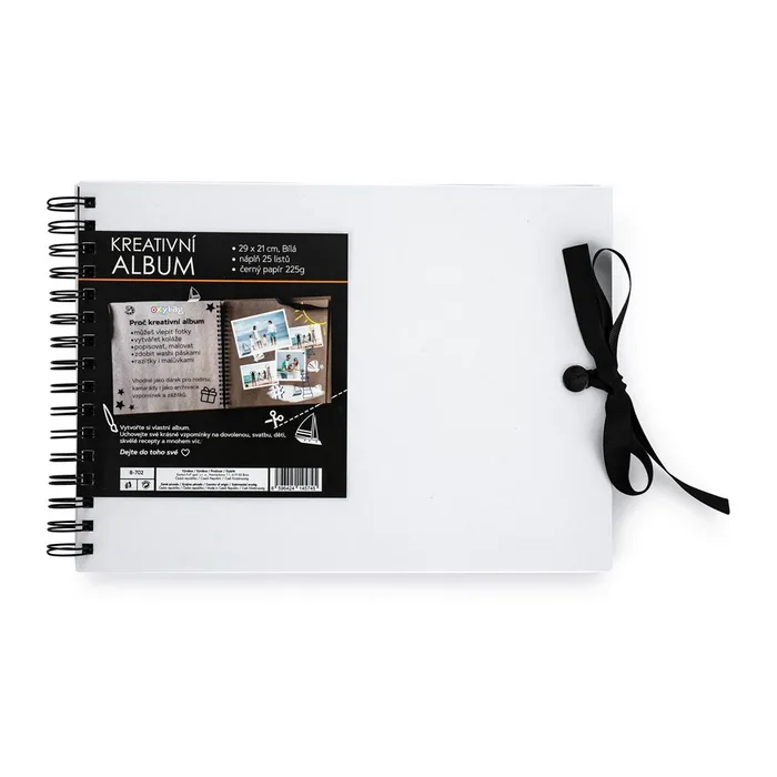 Termék főképe Kreativní album 30 x 21,5 cm bílá