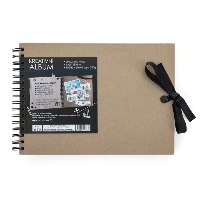 Termék főképe Kreativní album 30 x 21,5 cm hnědá