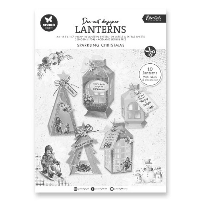 Termék főképe Kreativní blok Studio Light - Vánoční lucerny