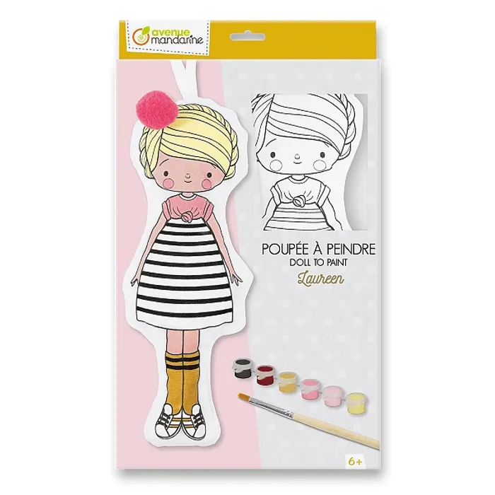 Termék főképe Kreativní sada Avenue Mandarine Doll to Paint Laureen