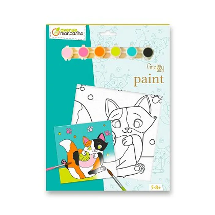 Termék főképe Kreativní sada Avenue Mandarine Graffy Paint - kočka