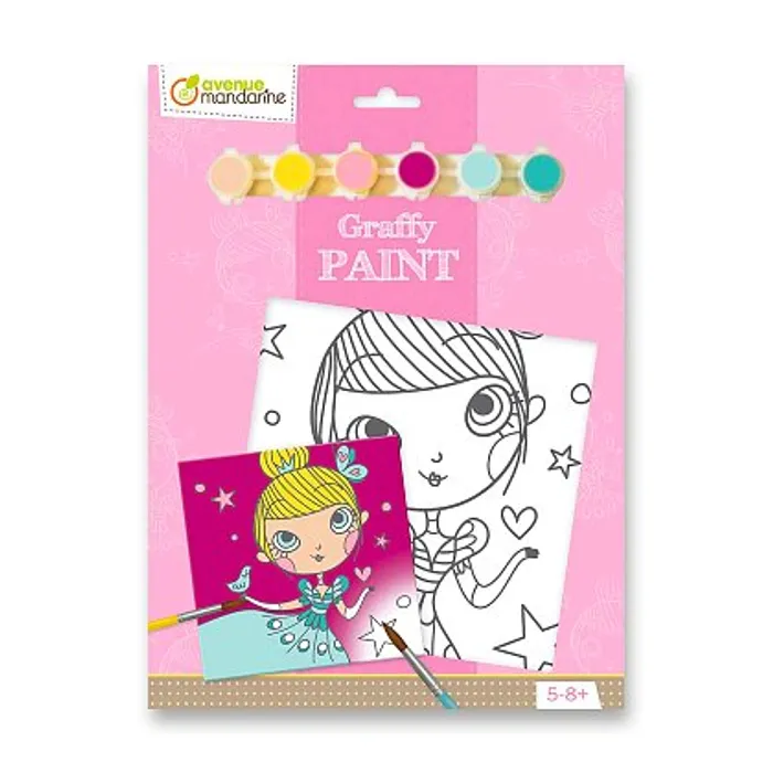 Termék főképe Kreativní sada Avenue Mandarine Graffy Paint - princezna