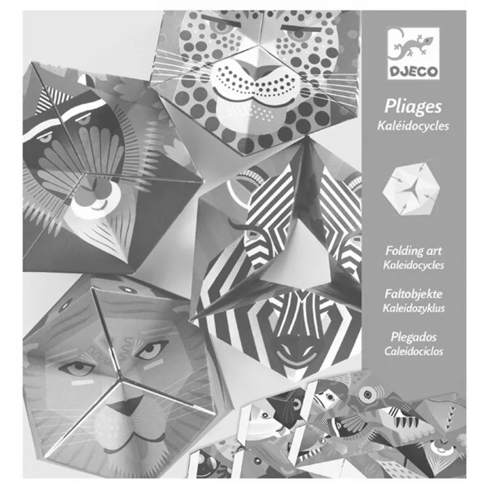 Termék főképe Kreativní sada Djeco Kaleidocycle Flexanimals